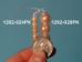 Big-Hole Pearl 3" Strand: AAA-: Pink: 11mm - 1262-028PK (Y1KC06)