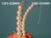 Big-Hole Pearl 3" Strand: AAA-: White: 11mm - 1262-028WH (Y1KC06)