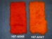 Dyed Tibet Lamb Plate: Bright Orange - 167-A048 (Y1H)