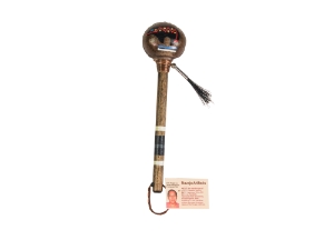 Navajo Rattle: Petroglyph Bear 