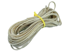 Moose Rawhide Lacing: 1/8" (30 ft) moose rawhide lacing bundles, moose rawhide lace bundles