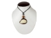 Tagua Nut Necklace: Armadillo Relief - 1153-N354 (Y2HC18)