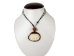 Tagua Nut Necklace: Bear Relief - 1153-N383 (Y2HC18)