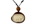 Tagua Nut Necklace: Bear Relief - 1153-N383 (Y2HC18)