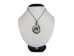 Tagua Nut Necklace: Bear Track Cut Out - 1153-NLP502 (Y2HC18)