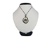 Tagua Nut Necklace: Bear Track Cut Out - 1153-NLP502 (Y2H)