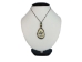Tagua Nut Necklace: Turtle Cut Out - 1153-NLP503 (Y2HC18)