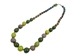 Necklace Style 4: Tagua and Acai Bead Single-Strand Necklace: Assorted Colors - 1153-NS04 (Y2H)