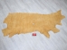 Deertanned Cow Leather: Side: Cream: 3-3.5 oz (sq ft) - 1215-20-CR3 (Y2JRP)