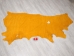 Deertanned Cow Leather: Side: Gold: 2-2.5 oz (sq ft) - 1215-20-PG2 (Y2K)