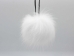 Fur Pompom: Canadian Arctic Fox: Natural - 1267-AFNA (Y2FWR)