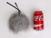 Fur Pompom: Indigo Fox: Natural - 1267-IFNA (Y2NRA)