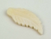 Eagle Feather Bone Pendant with Hole: 1.5" - 128-121S (Y1JC03)