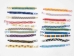 Guatemalan Beaded Bracelet: 8-Bead Multi-Color - 1281-B02M-AS (Y2IC10)