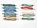 Guatemalan Beaded Bracelet: 12-Strand Tri-Color - 1281-B03M-AS (Y2IC06)