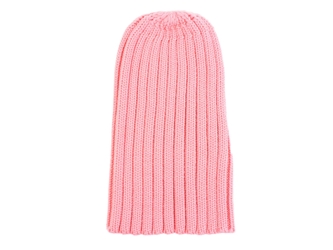 100% Merino Wool Hat: Pink 