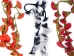 Felt Flower Garland - 1298-F18-AS (Y2NRJ)