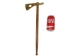 Tomahawk Pipe: Brass & Wood: Turtle - 1338-BW50-AS (Y1JRQ)