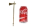 Mini Tomahawk Pipe: Brass - 1339-MB56-AS (Y1KC03)
