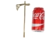 Mini Tomahawk Pipe: Brass with Bear Paw Design - 1339-MB57-AS (Y2IC05)
