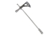 Mini Tomahawk Pipe: Aluminum with Bear Paw Design - 1339-MS-AS (Y1KC03)