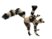 Raffia Striped Lemur Mother and Baby: Large: Assorted - 1347-LB2L-AS (Y3LRP)