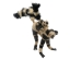 Raffia Striped Lemur Mother and Baby: Large: Assorted - 1347-LB2L-AS (Y3LRP)