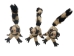 Raffia Spotted Lemur: Small: Assorted - 1347-LE1S-AS (Y3LRO)