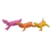 Raffia Lizard: Small: Assorted - 1347-LIS-AS (Y3L)