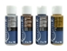 4-Pack of Acrylic Leather Paint: Metallic Colors - 1348-4MC (Y2L)