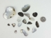 Black Lip Mother of Pearl Shell Pieces: Satin: Unsorted (1/4 lb) - 1353-TBSU-AS (Y1HRL)