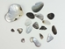 Black Lip Mother of Pearl Shell Pieces: Satin: Unsorted (1/4 lb) - 1353-TBSU-AS (L2)