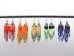 Beaded Earrings: Assorted Colors - 1360-10-AS (Y2IC05)