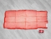Long Hair Dyed #1 Rabbit Plate: Fluorescent Red - 140-1L-501 (Y2DRP)