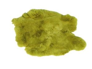 #1 Rex Rabbit: Dyed Cress Green: Size B 