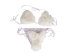 Faux Fur Bikini: White - 1439-FF01-WH (Y1LRC)