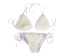 Rabbit Fur Bikini: White - 1439-RF01-WH (Y1LRC)