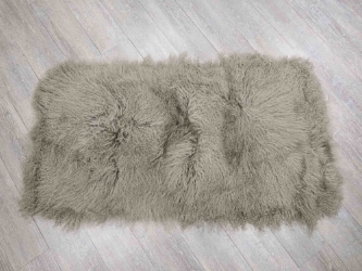 Dyed Tibet Lamb Plate: London Fog 