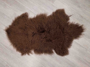 Tibet Lamb Skin: Chocolate Brown 