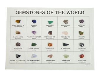 Gemstones of the World 6"x8" 