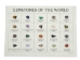 Gemstones of the World 6"x8" - 170-68 (Y1XC11)(Y3J)