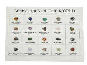 Gemstones of the World 6"x8" 