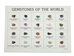 Gemstones of the World 6"x8" - 170-68 (Y1X)(Y3J)