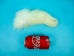 Tanuki Tail: White: 9-10" - 18-14W-0910 (Y2KRJ)