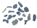 African Abalone Pieces: Assorted Sizes: Blue (kg) - 220-TP-BL (Y3ERF)