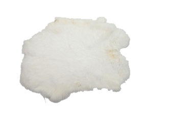 Moroccan Heavy Rabbit Skin: #1: White 