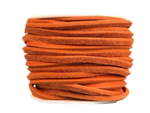 Latigo Lacing 1/8"x50 feet: Burnt Orange 