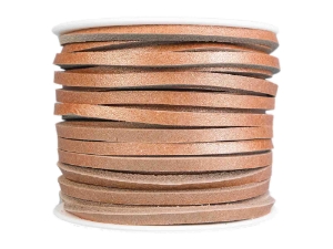 Latigo Lacing 1/8"x50 feet: Rose Gold 