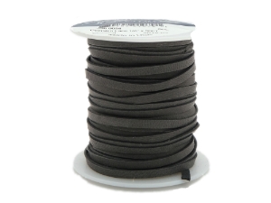 Deerskin Lacing 1/8": Charcoal 