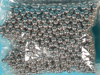 Nickel Balls: 5/16" (100/bag) nickel beads